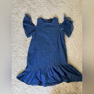 Size Medium Coupe Collection Denim Kids Dress NWT